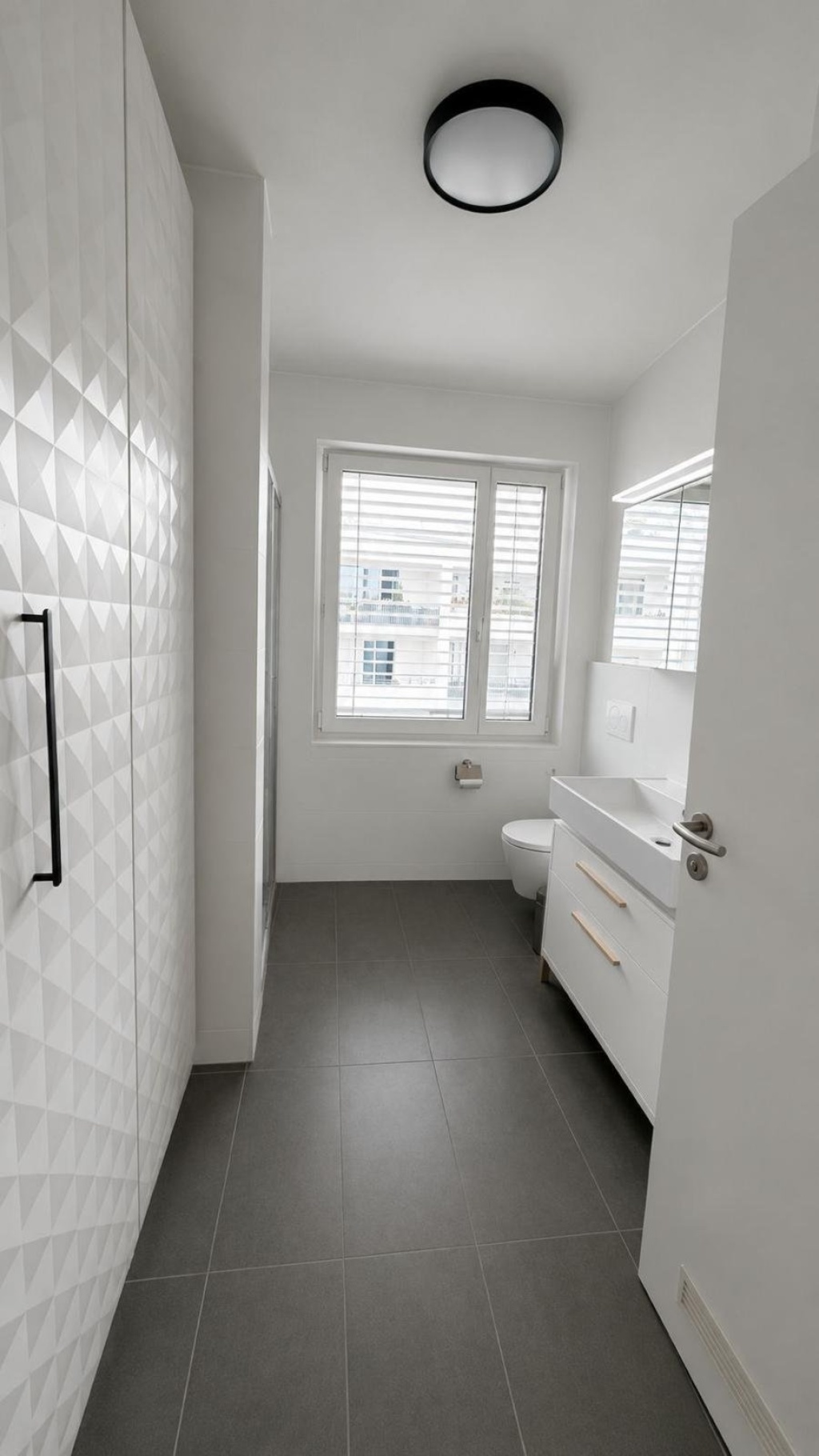 Moderne 3-Zimmer-Wohnung mit großem Balkon, 2 Bädern und TG-Einzelstellplatz in München-Lochhausen (3 min zu S-Bahn und der Lohe, 1 Min zu Supermarkt, Bäcker und Cafe) – Marianne-Hoppe-Straße 28, 81249 München Aubing-Lochhausen-Langwied – Vorschaubild 6