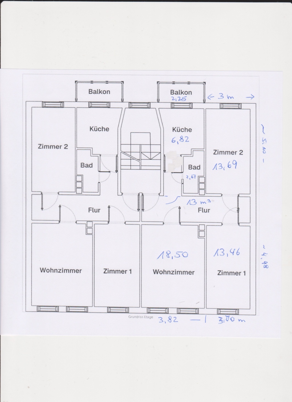 3 Raum Wohnung mit Balkon Hochparterre – Krondorfer Straße 3, 6112 Halle (Saale) – Vorschaubild 10