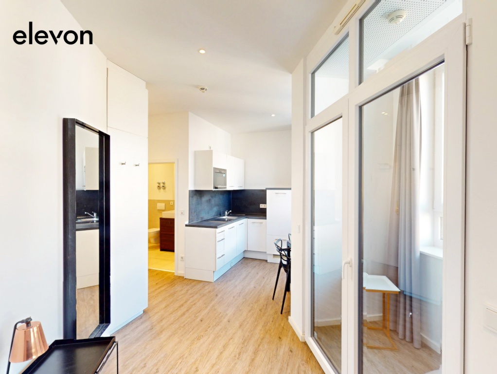 Gemütlich möbliertes 1-Zimmer-Apartment inklusive Internet und Strom – Bahnhofplatz 2, 55116 Mainz – Vorschaubild 4