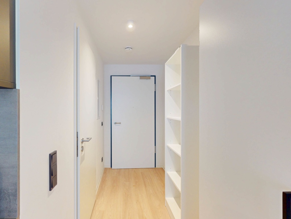 1 Monat mietfrei! Smartes 1-Zimmer-Apartment für Studierende im Quartillion Wiesbaden – Im Rad 15, 65197 Wiesbaden Biebrich – Vorschaubild 4