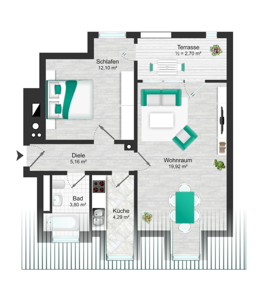 Wohnung Laim Gutzkowstraße 11 - Bild 10