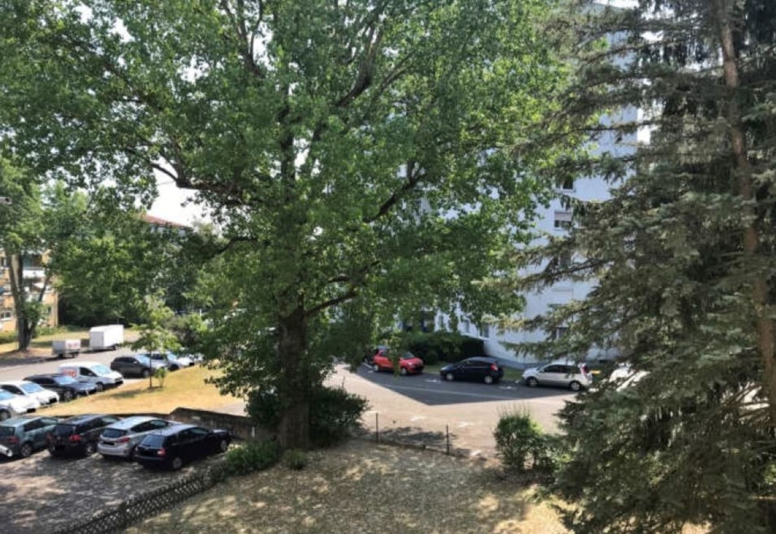 WG-Zimmer Erlangen Dompfaffstraße 144 - Blick vom Balkon