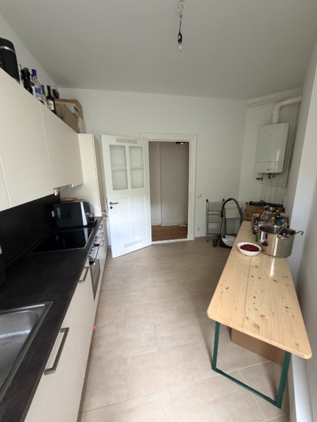 Helle, sanierte 60m2-Altbauwohnung in Moabit, voll möbliert, ruhiger Hofblick – Kaiserin-Augusta-Allee, 10553 Berlin Moabit – Vorschaubild 6