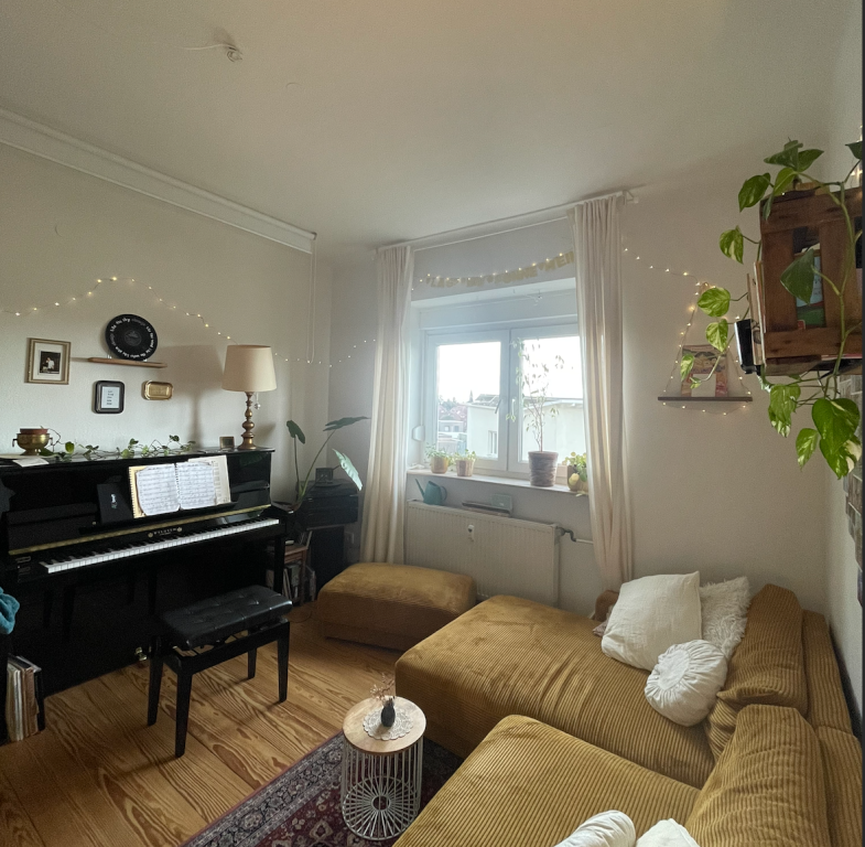 Zwischenmiete in gemütlicher 2 Zimmer Altbauwohnung – Rottmannstr., 69121 Heidelberg Heidelberg – Vorschaubild 2