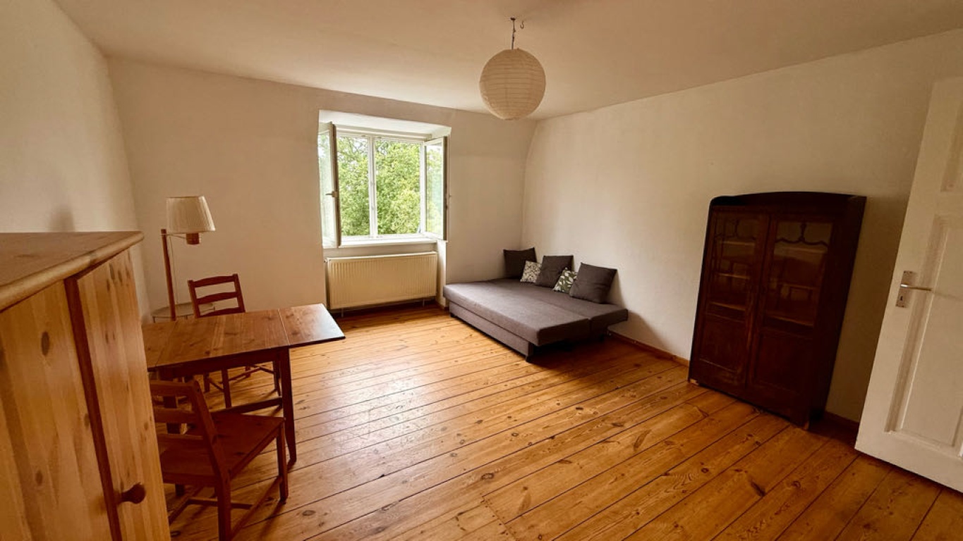 Apartamento Karlshorst Stolzenfelsstraße - sofa in sleeping position