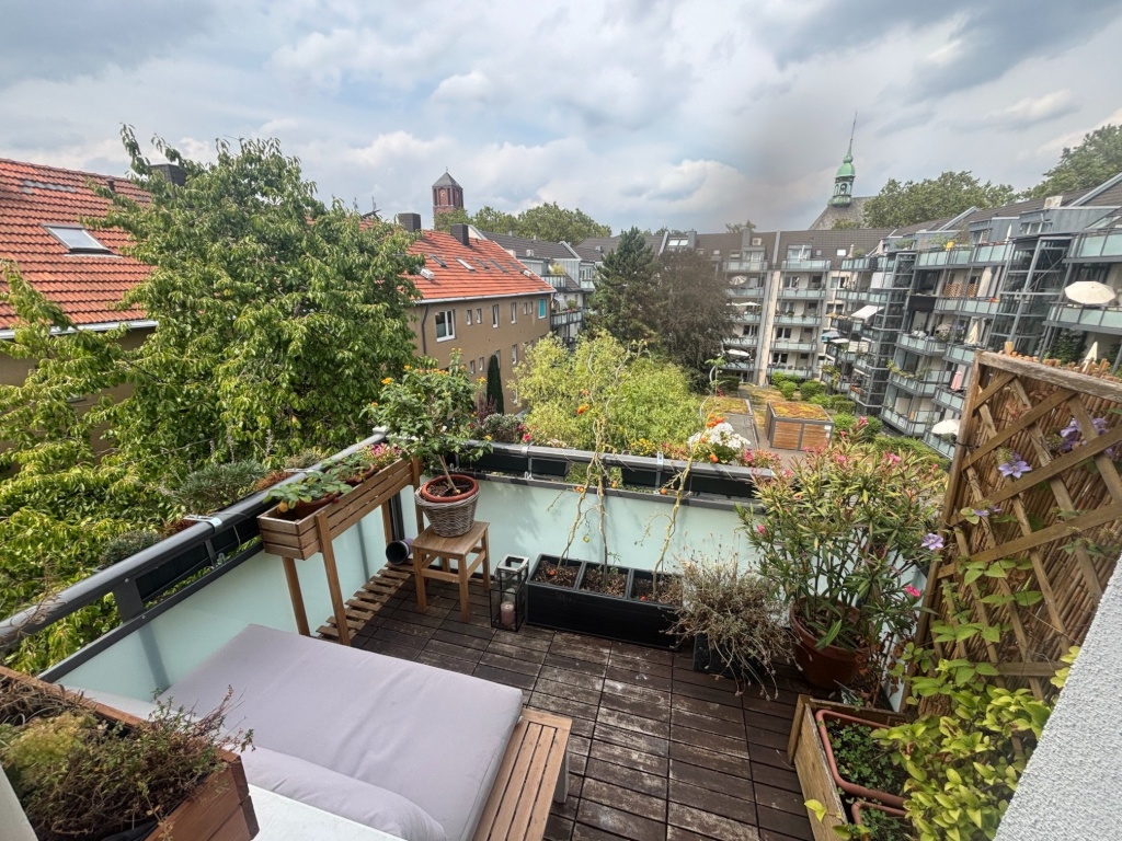 Möblierte 2-Zimmer-Wohnung mit Balkon in bester Lage - befristet für ein Jahr – Landsbergstraße, 50678 Köln Altstadt-Süd – Vorschaubild 3