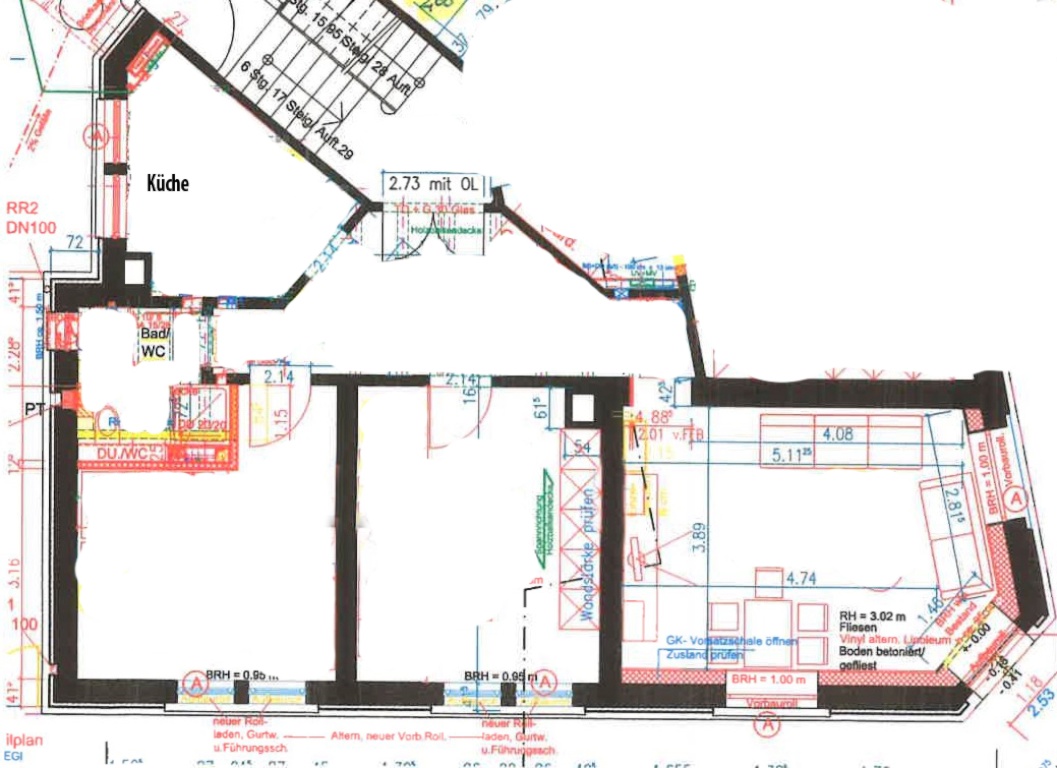 Hochwertig sanierte 3 Zimmer-Altbauwohnung mit Einbauküche in S-Süd! – Möhringerstr 149, 70199 Stuttgart Süd – Vorschaubild 8