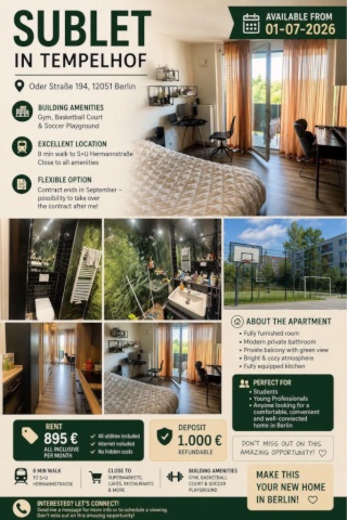 Available Studio Apartment 1 Aug to 30th September — photo 1