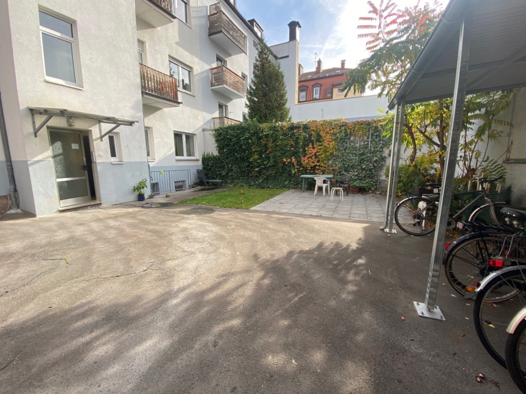 Flat Gärten b.Wöhrd Rudolphstraße 17 - Innenhof