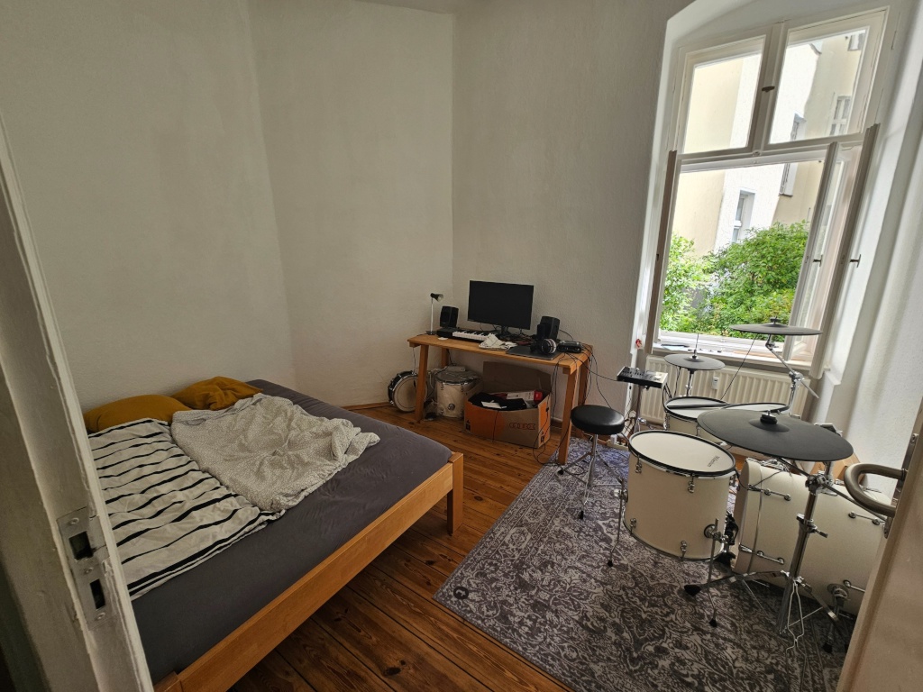 Schöne 2 Zimmer Altbauwohnung zur Zwischenmiete ab sofort bis 18.09. Flexibel – Fehmarner Straße, 13353 Berlin Wedding – Vorschaubild 3