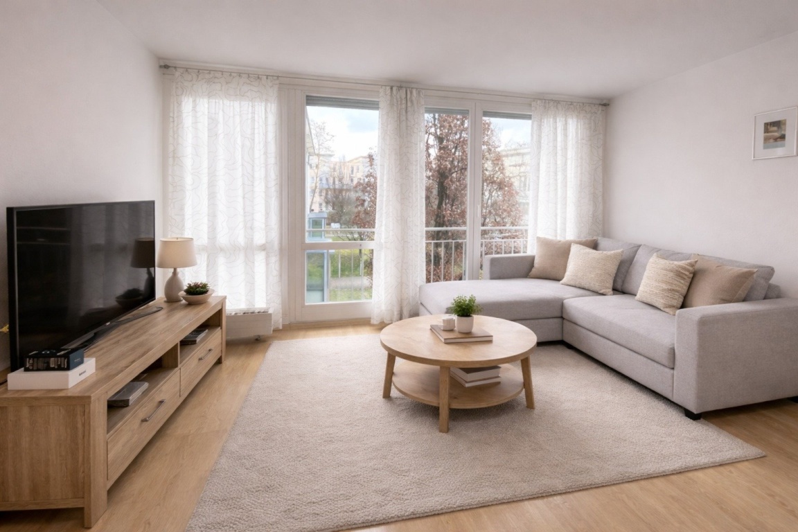 Helle 3-Zi.Wohnung mit Südbalkon und TG-Stellplatz – Sauerampferweg, 70599 Stuttgart Plieningen – Vorschaubild 2