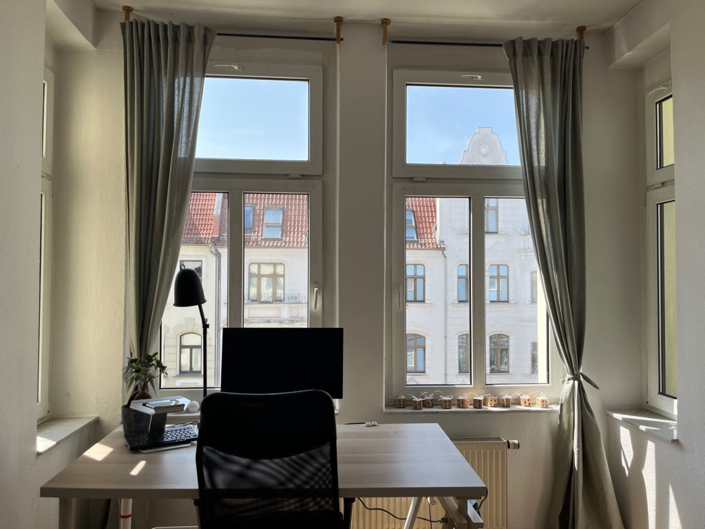 Flatshare Stadtfeld Ost Friesenstraße - Fensterblick aus dem Fenster