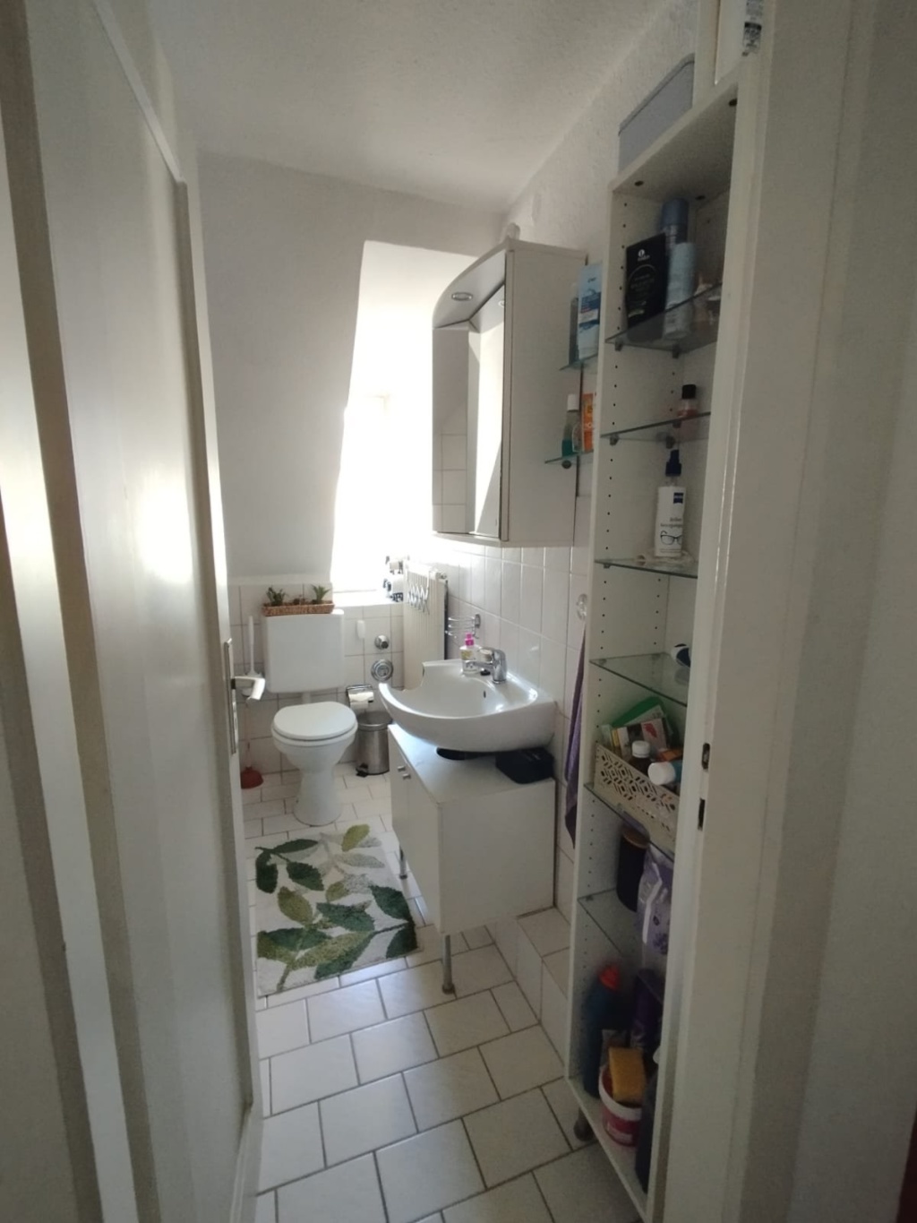 Flat Innenstadt Ostanlage - Bad
