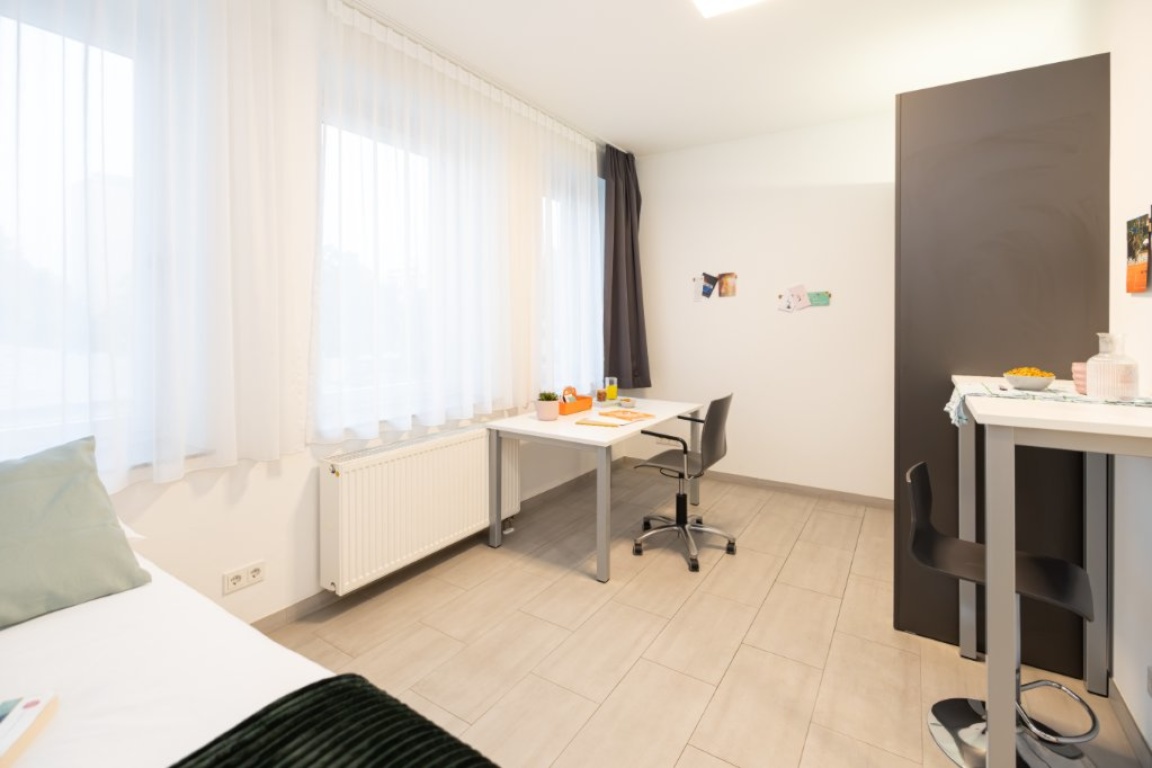 Darmstadt: Komplett möbliertes, modernes Studentenapartment mit vielen Gemeinschaftsräumen - – Havelstrasse 13, 64295 Darmstadt Darmstadt – Vorschaubild 3