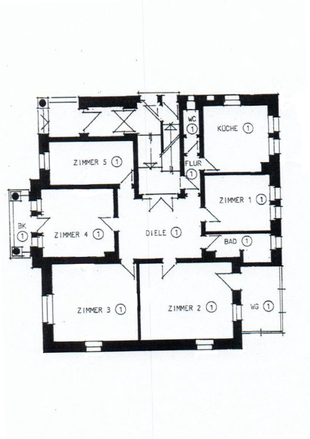 Großzügige 5,5 Zimmer Altbauwohnung mit Balkon und Loggia im beliebten Stuttgarter Süden – Böheimstraße 47 A, 70199 Stuttgart Süd – Vorschaubild 17