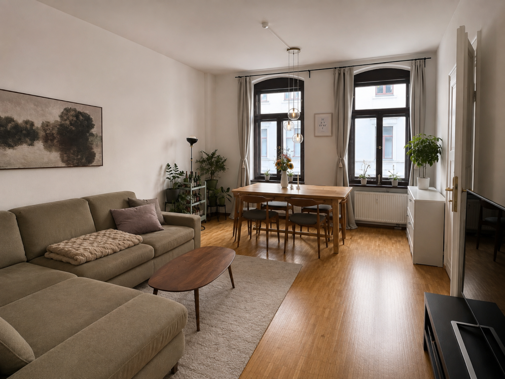 Schöne 2-Zimmer-Wohnung mit Balkon in der Inneren Neustadt (Zwischenmiete September) – Nieritzstraße, 1097 Dresden Innere Neustadt – Vorschaubild 6