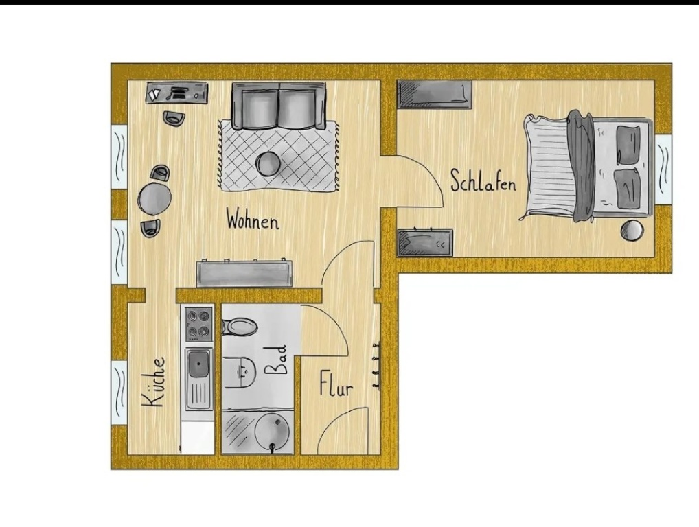 Wohnung Süd Schmiedstr. 27 - Bild 8