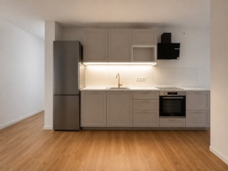 Stilvolle 1,5-Zimmer-Neubauwohnung mit Balkon & hochwertiger Einbauküche in Berlin-Friedrichshain | UNTERMIETE — photo 1