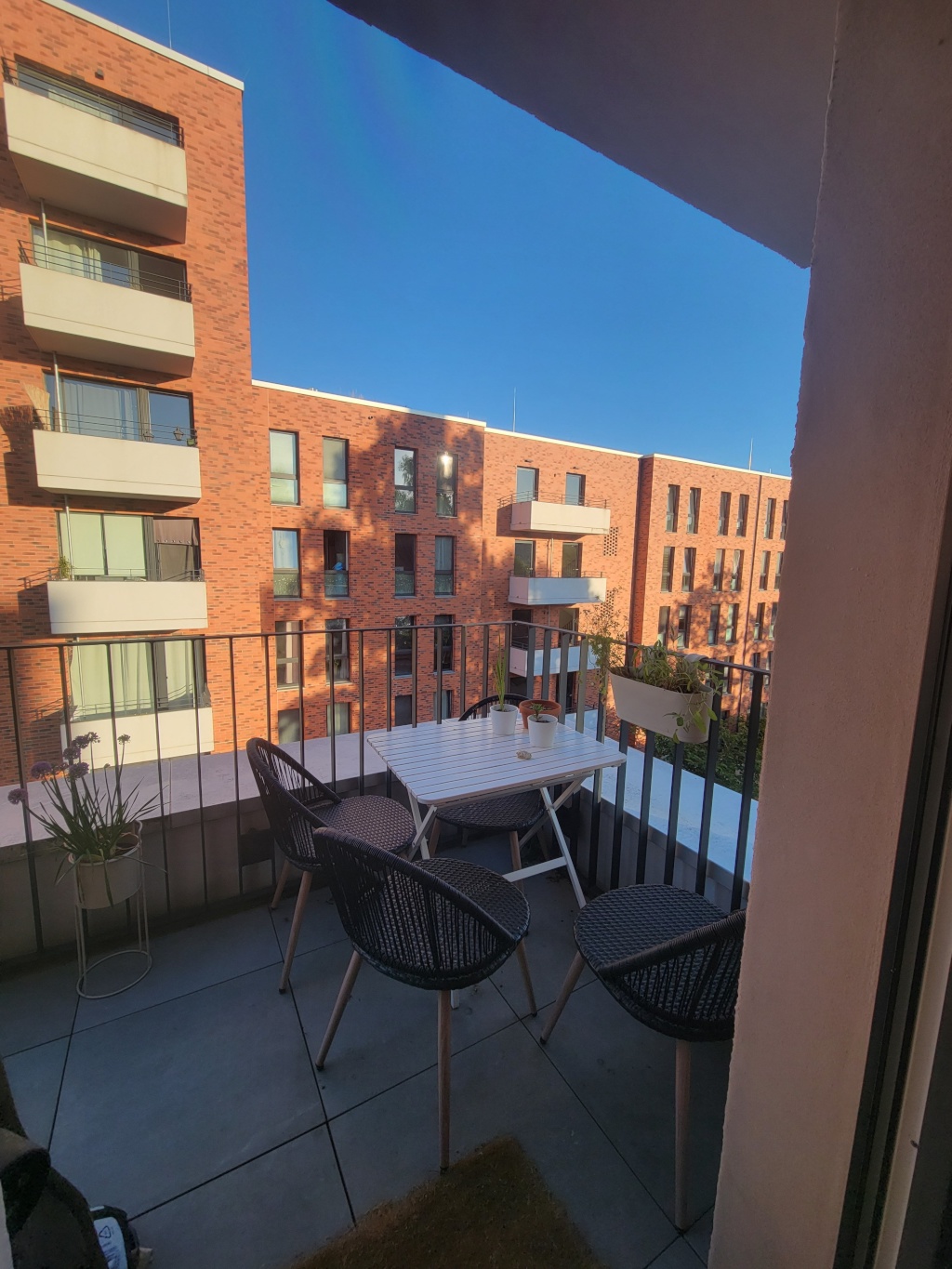 Wohnung Wedding Wiesenstraße 55 - Zugang zur Terrasse