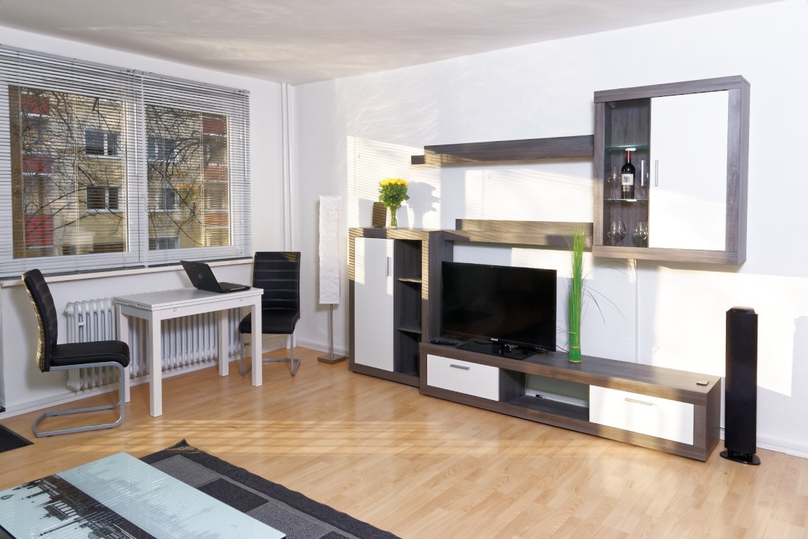 Möbliertes 1-Zimmer All-Inclusive-Apartment 40 m2 Top-Lage Berlin-Friedenau WLAN