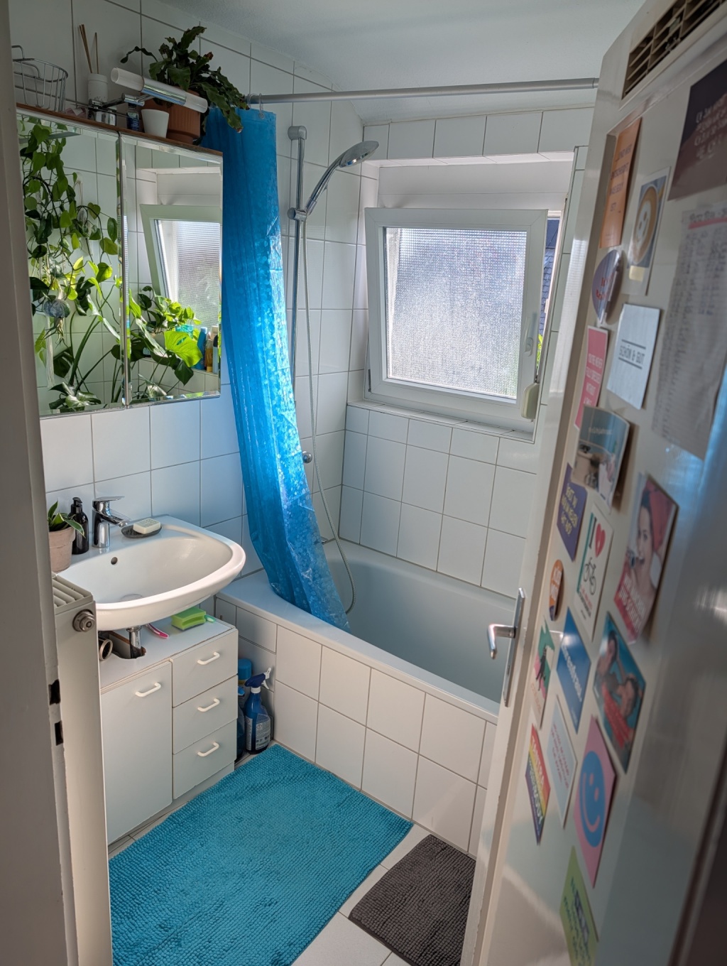 Habitación en WG Vaihingen Janningsstraße - Bad mit Dusche und Badewanne