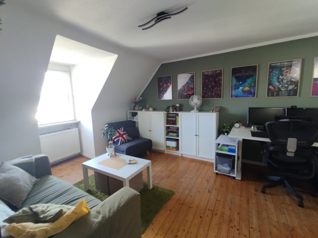 Flat Innenstadt Ostanlage - Wohnzimmer