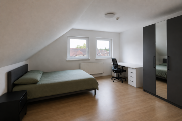 Anzeigenbild: Möbliertes WG-Zimmer (16 m2) mit Dachterrasse in Troisdorf