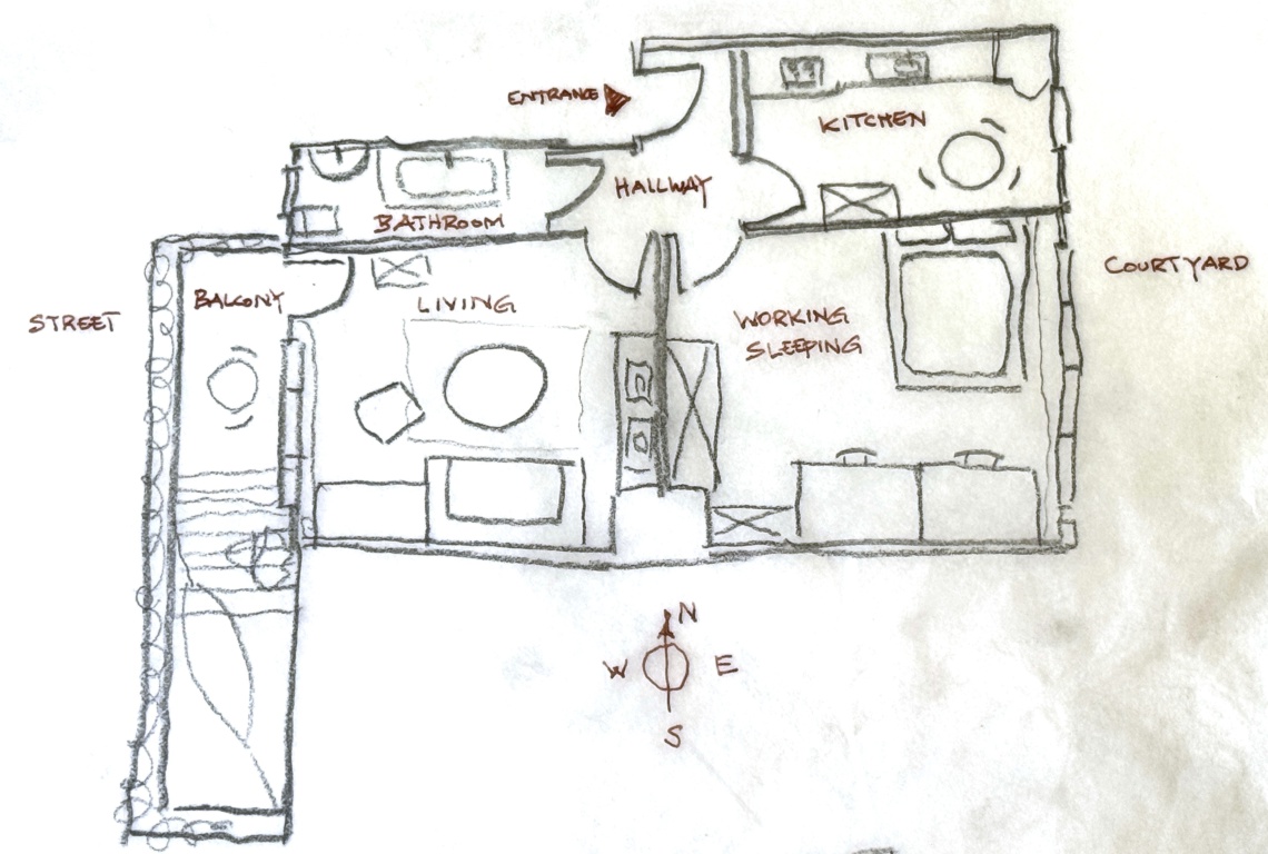 chrōma - 2-Zimmerwohnung 60m2 / komplett / Sep - Nov – Manteuffelstraße, 12103 Berlin Tempelhof – Vorschaubild 7