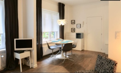 Möblierte 1-Zimmer-Wohnung mit Terrasse in Berlin-mitte– 40 m2 — photo 1