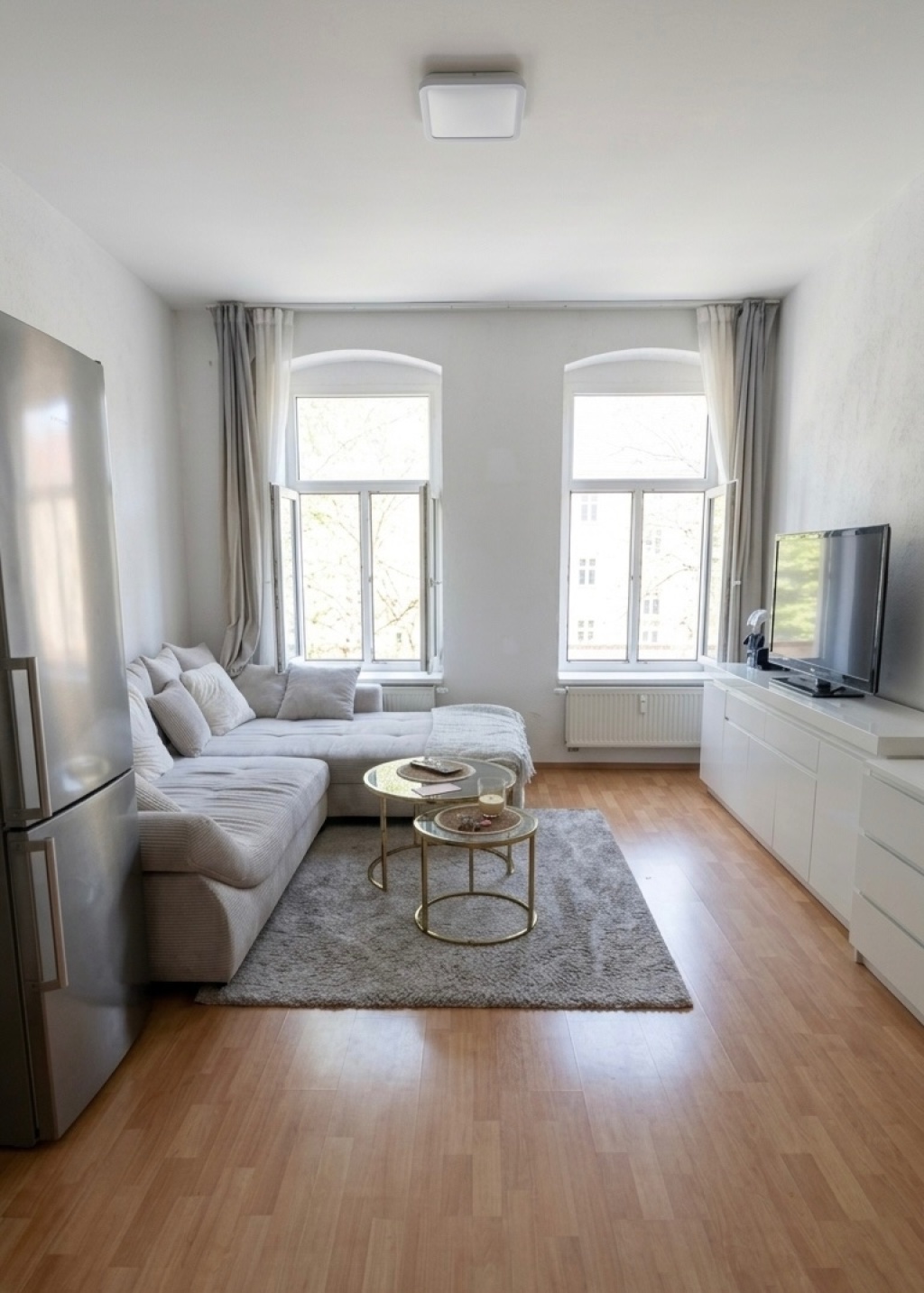 Wohnung Lutherplatz Merseburger Straße - Wohnzimmer