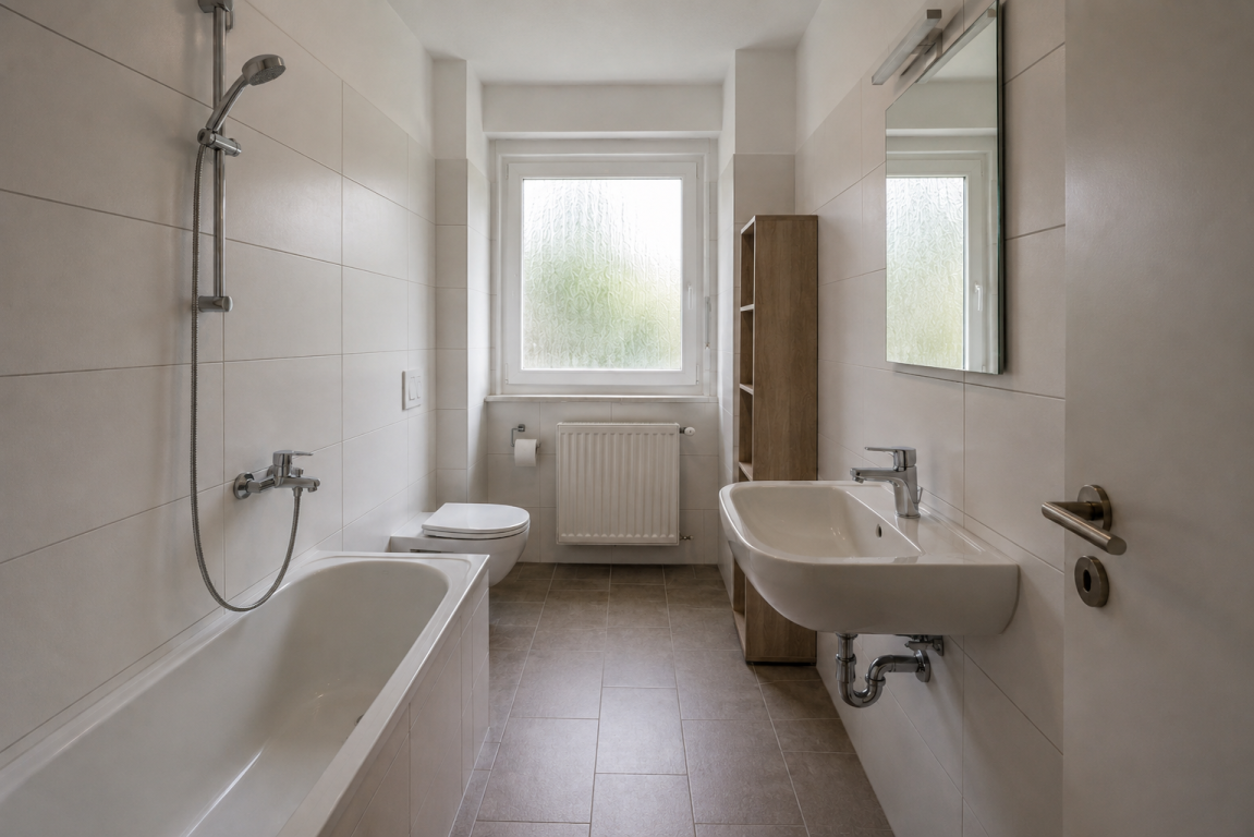 WG-Zimmer Coerde Nerzweg 23 - Badezimmer