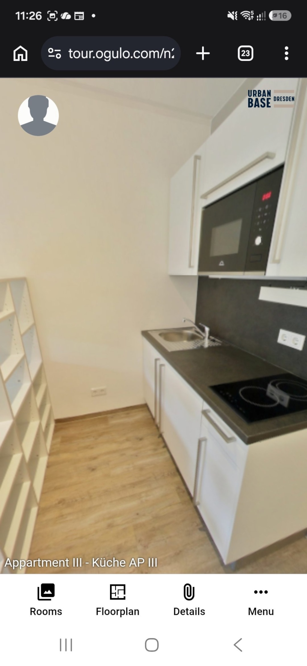 1-Zimmer-Wohnung Pirnaische Vorstadt Grunaer Straße 20A - Bild 4