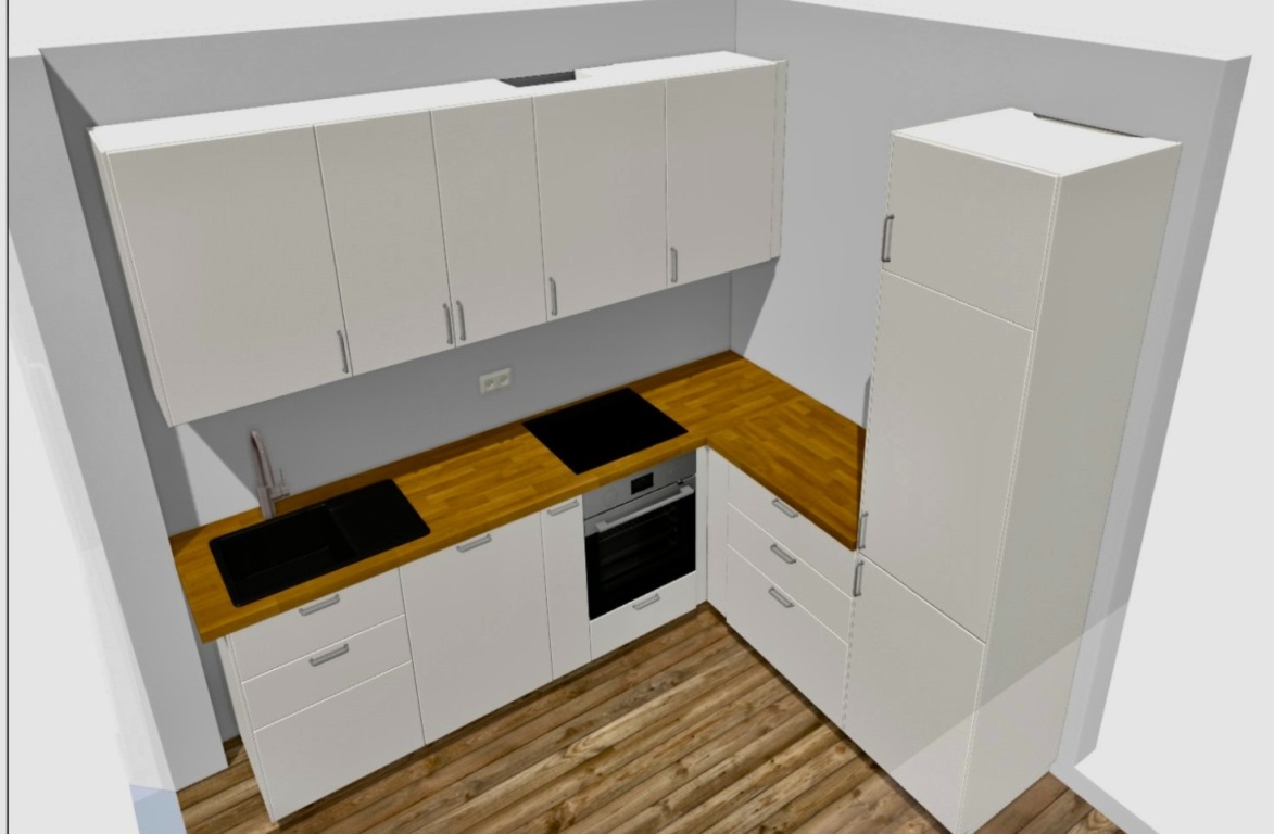 Wohnung Innenstadt Friedrich-Wilhelm-Straße 38 - Küche (Modell)