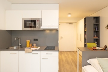 Imagen del anuncio: Im Herzen von Frankfurt: Komplett möbliertes, modernes Studentenapartment/Professionals