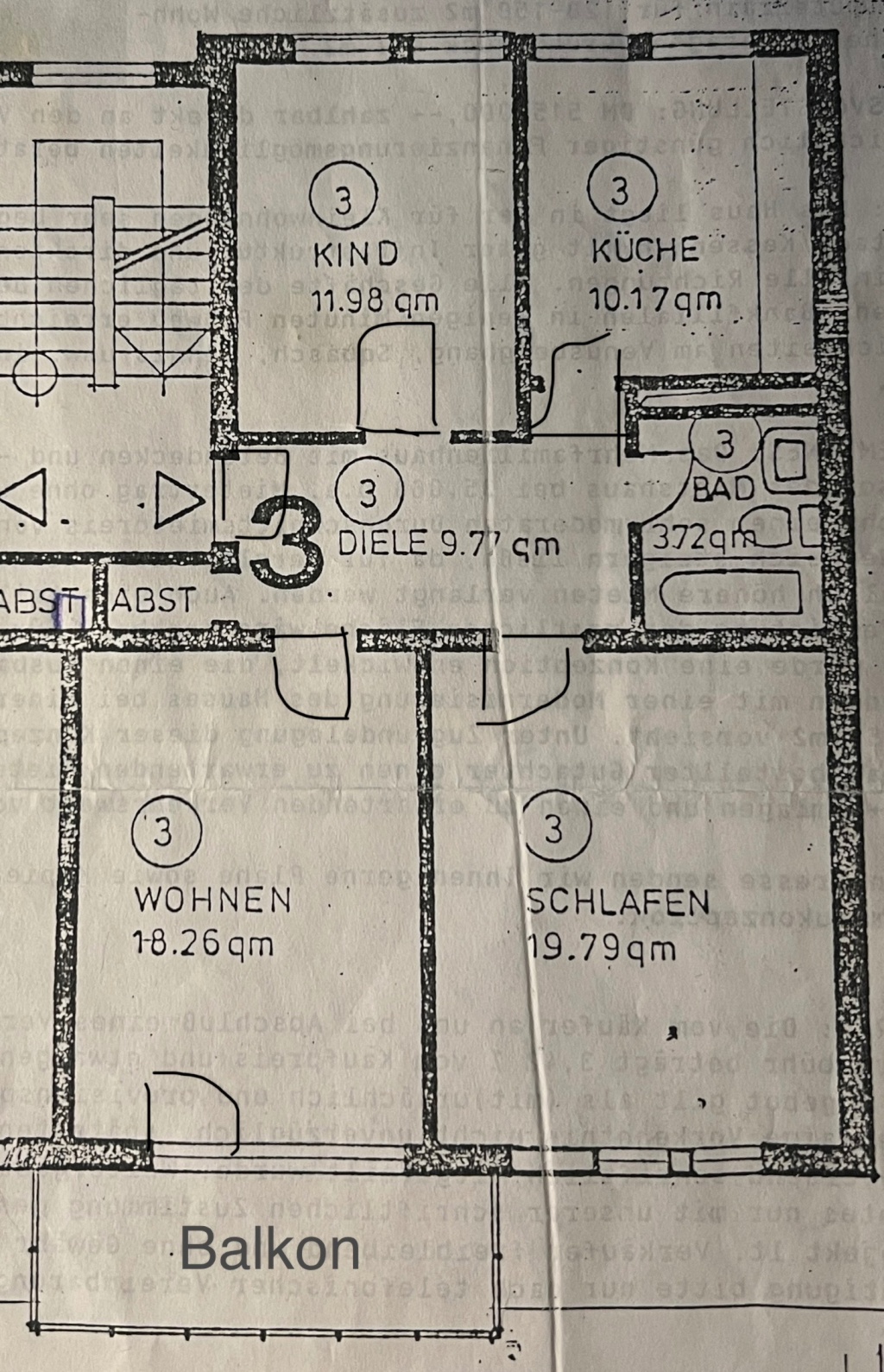 Helle 76 qm 3-ZKDB – Hausdorffstraße, 53129 Bonn Kessenich – Vorschaubild 7