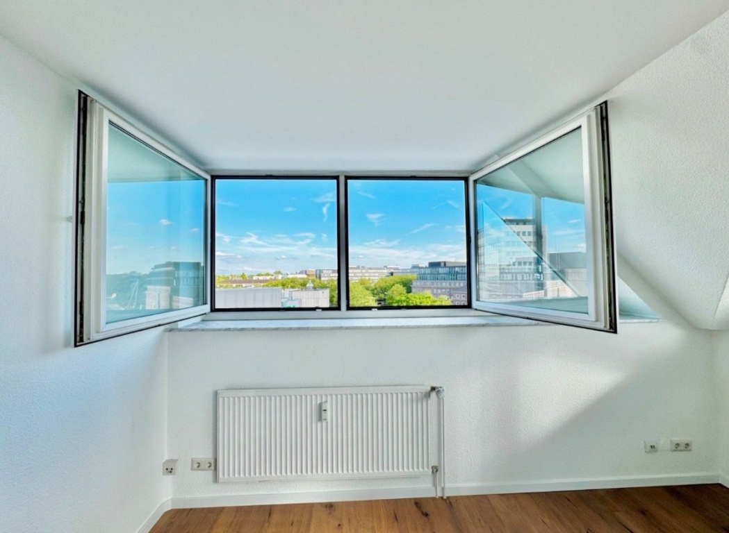 1-Zimmer-Wohnung 37,3m2 mit Weitblick über Essen -Erstbezug nach Renovierung – Friedrichstraße 4, 45128 Essen Südbezirk I – Vorschaubild 3