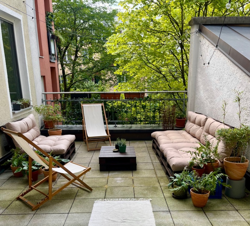 SUBLEASE Sept & Oct 2026 - Fully furnished apartment in Maxvorstadt – Türkenstraße 31A, 80799 München Maxvorstadt – Vorschaubild 2