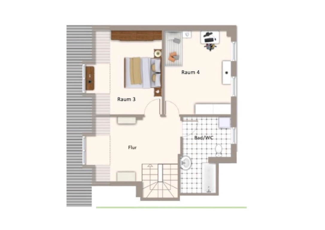 Premium 4 Zimmer WG Maisonette Wohnung – 39104 Magdeburg Sachsen-Anhalt - Magdeburg – Vorschaubild 16
