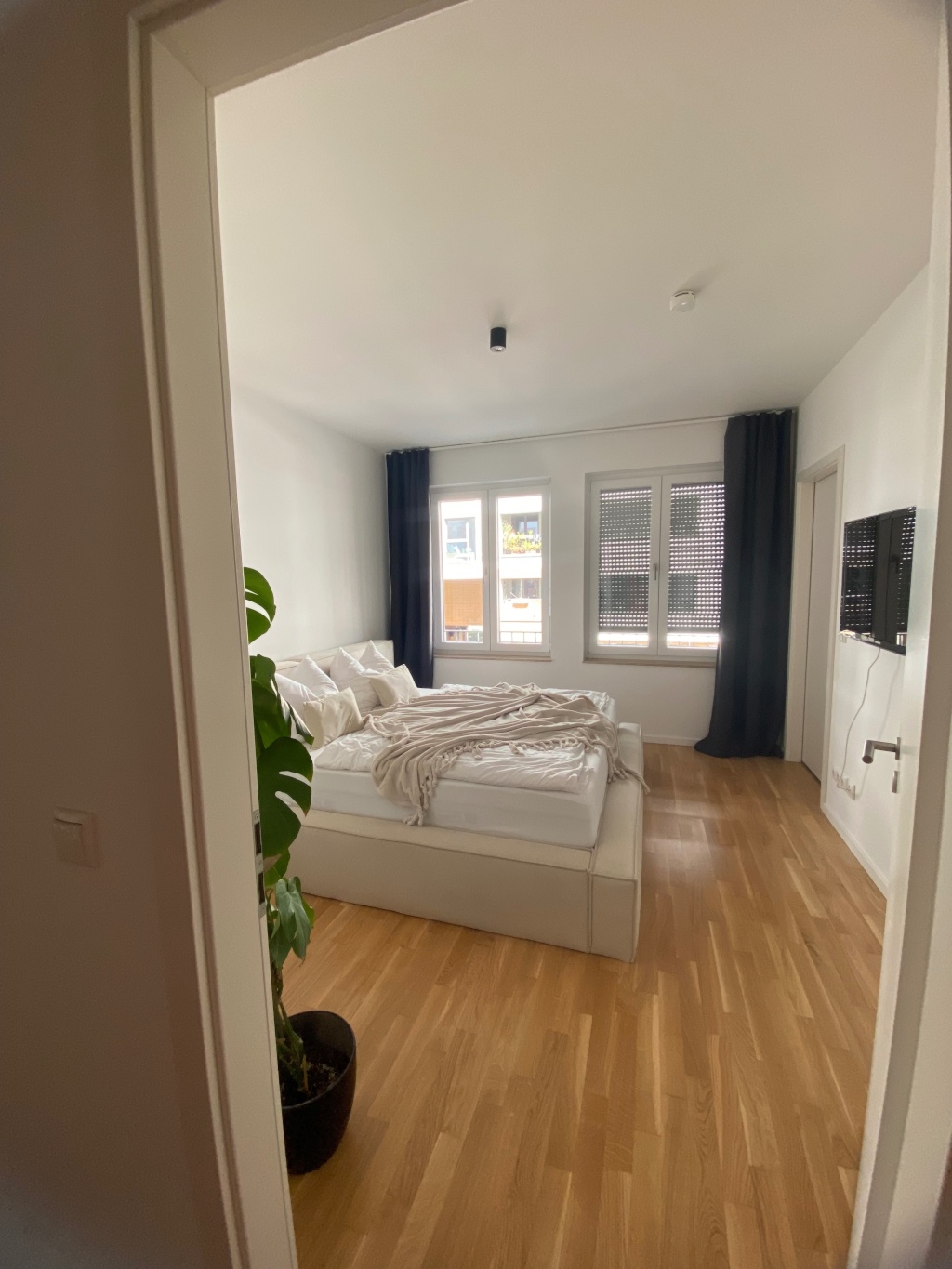 Wohnung Friedrichshain Rigaer Straße - Schlafzimmer + Bad