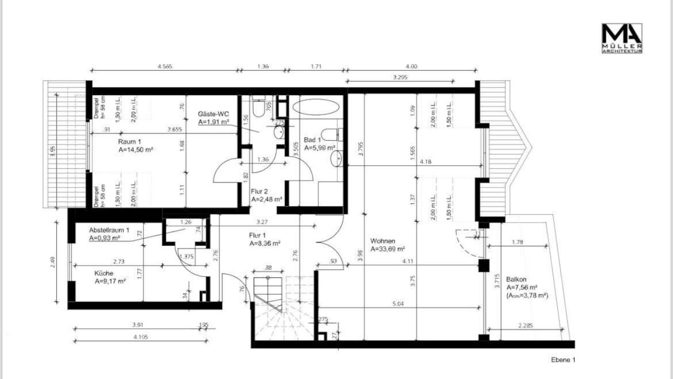 Modernisierte 3-Zimmer-Maisonette-Wohnung in Köln-Rath – Rather Mauspfad 51, 51107 Köln Rath/Heumar – Vorschaubild 19