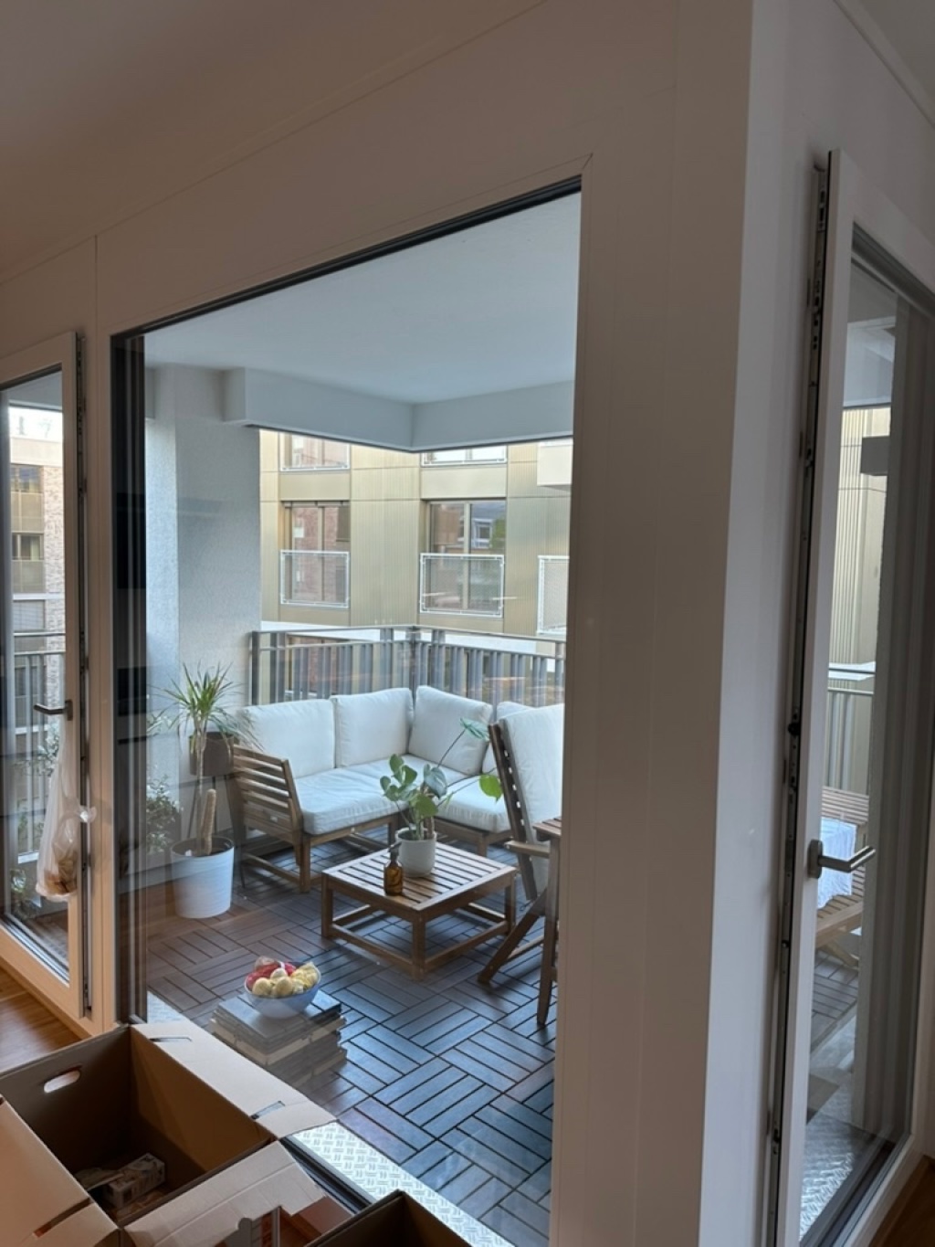 Wohnung Laim Wilhelm-Riehl-Straße 11 - Balkon von Küche aus