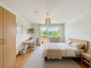 Helle 4er-WG in Pasing | 89 m2 | Aufzug, Süd-Balkon & EBK