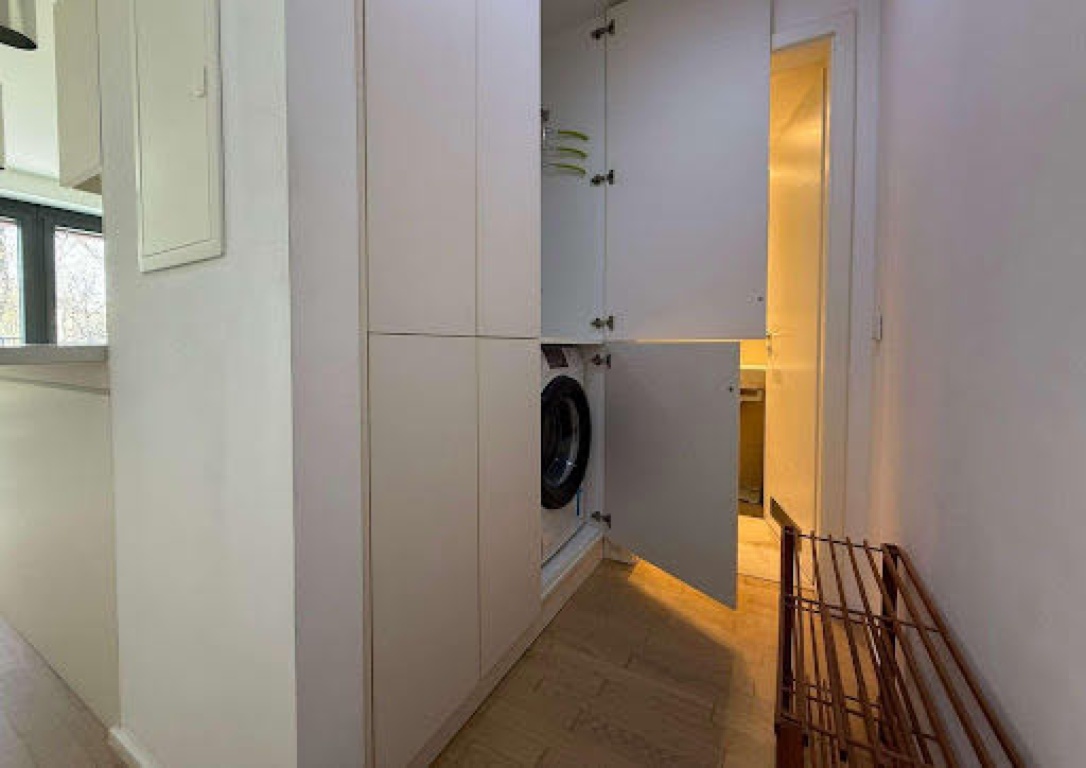 1-Zimmer-Wohnung Kreuzberg Mariannenplatz - integrated washing Maschine and Dryer