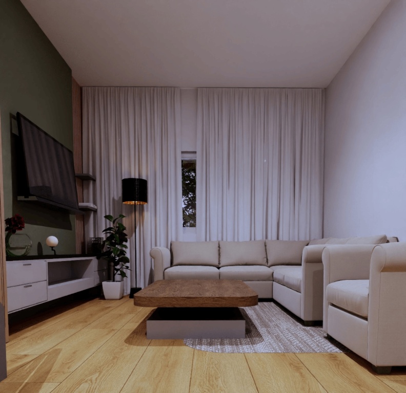 WG-Zimmer Speldorf Schmale Straße 10 - Wohnzimmer
