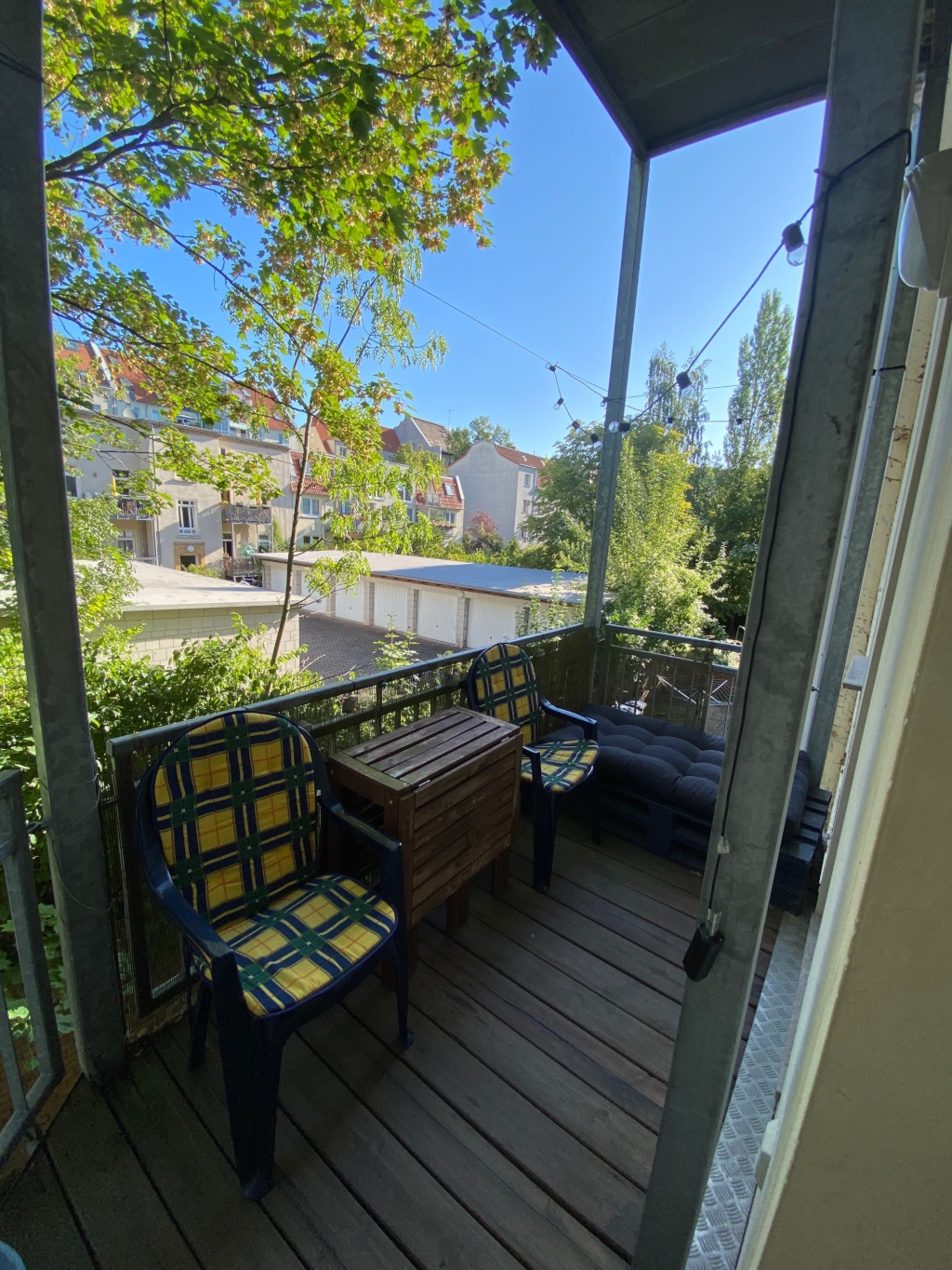 WG-Zimmer Südvorstadt Steinstraße - Balkon