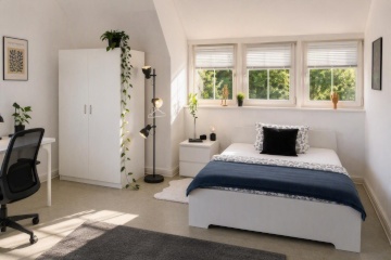 Ad image: Helles WG-Zimmer in Toplage mit Terasse und Blick über Marburg