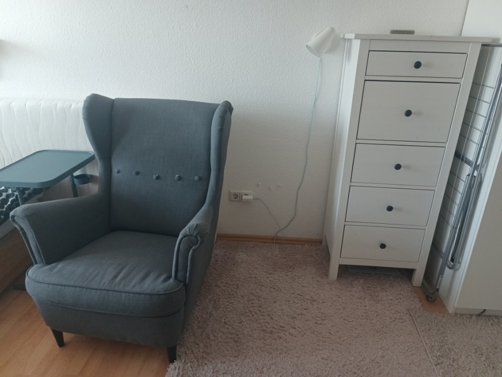 Voll möblierte 1-Zimmer-Wohnung zur Untermiete in der Innenstadt / Fully Furnished One-Bedroom Apartment for Sublet in City Centre – Richard-Wagner-Straße 77, 66111 Saarbrücken St. Johann – Vorschaubild 6