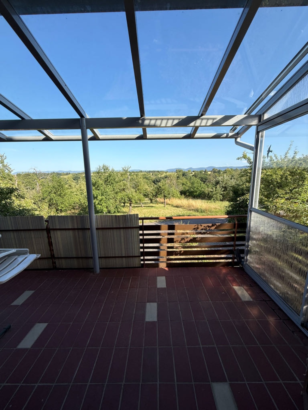 WG-Zimmer Kusterdingen Kelterweg 3 - Balkon-Aussicht