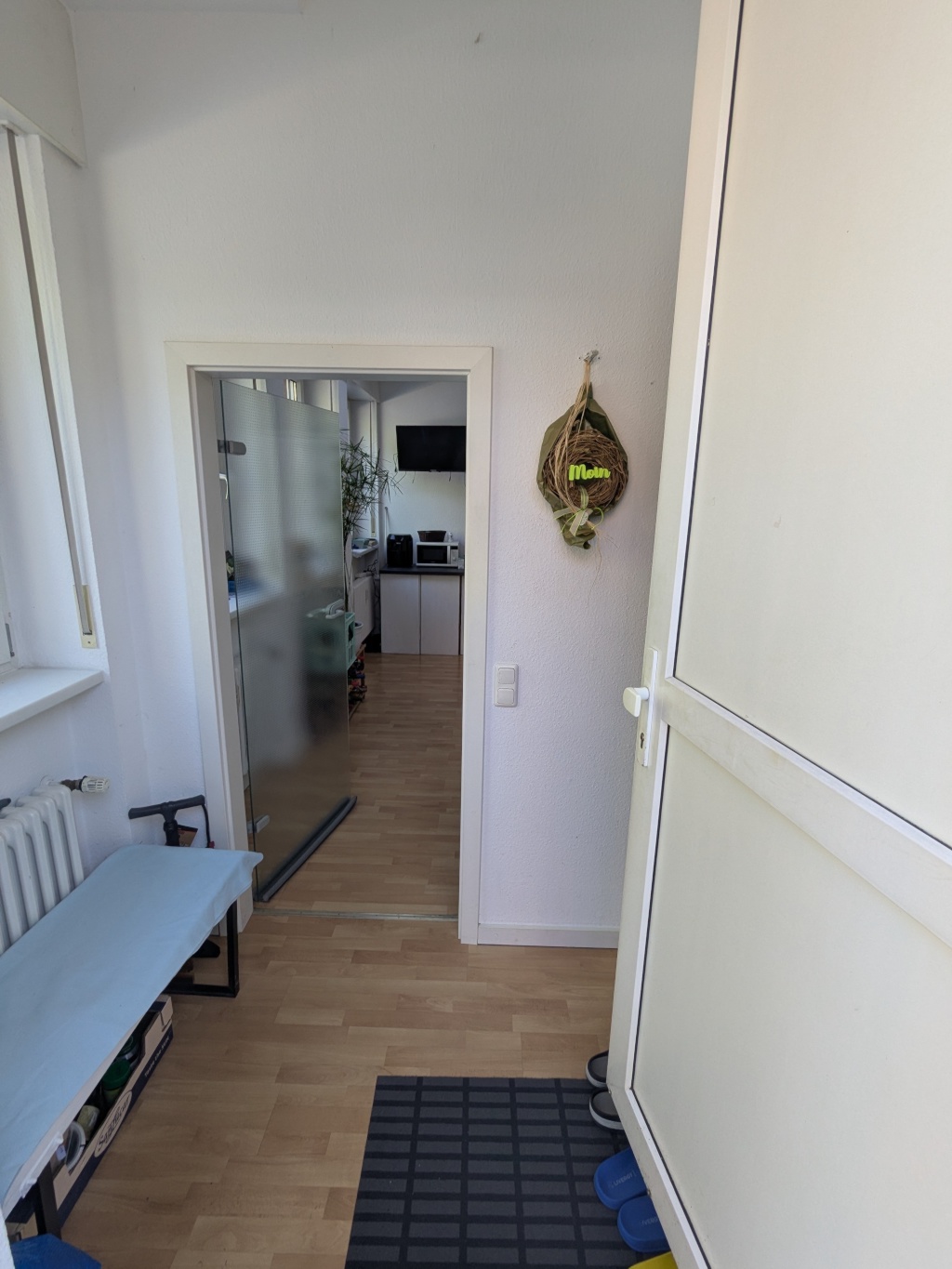 WG-Zimmer Erphoviertel Ostmarkstraße - Anblick Eingangsbereich