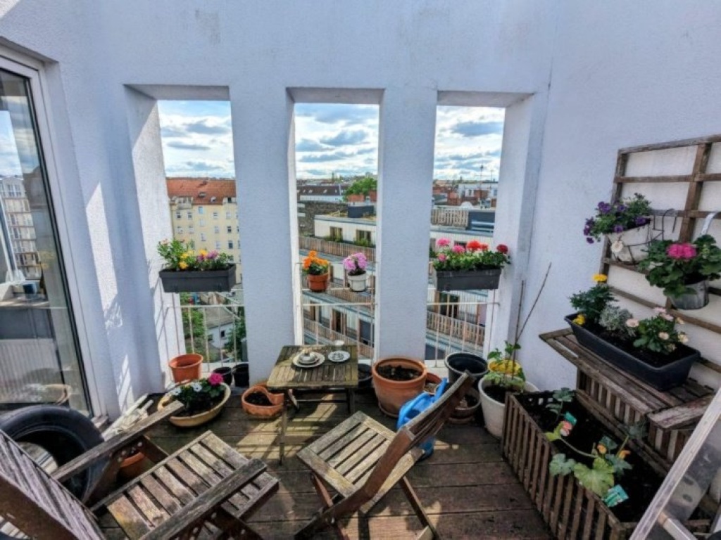 Habitación en WG Neukölln Erzählen-wir-dir-später 5 - Balkon
